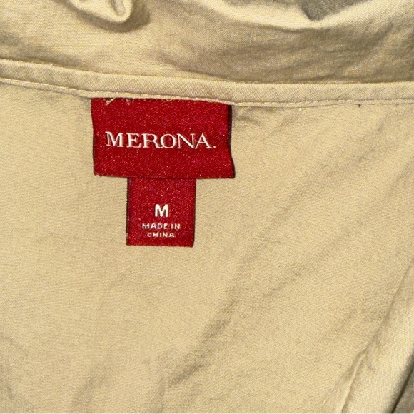 Merona Beige Midi Dress - Picture 3 of 9